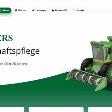 Reekers Landschaftspflege Ibbenbüren | Webdesign Referenz