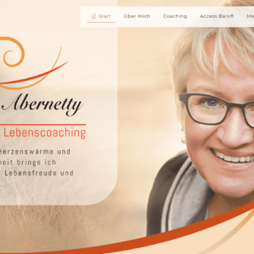 Rena Abernetty - Life Coach, Münster | WordPress Webdesign Referenz